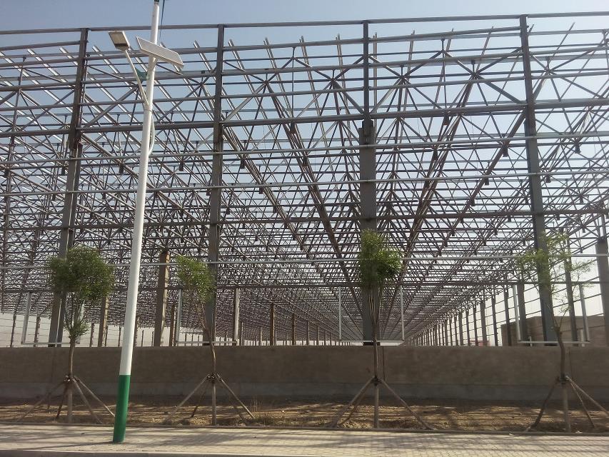 砀山汽车工业厂房网架